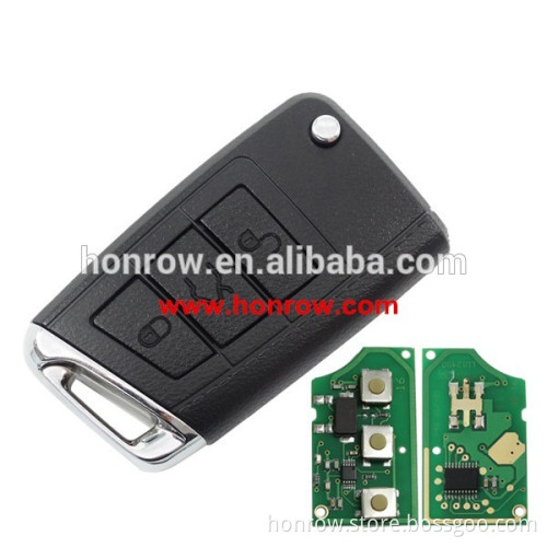 For VW 3 button remote key with 315mhz
